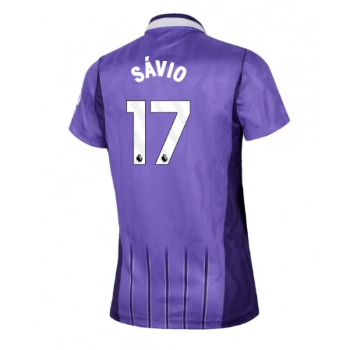 Zenski Nogometni Dres Tottenham Hotspur Savio #17 Rezervni 2026-27 Kratak Rukav